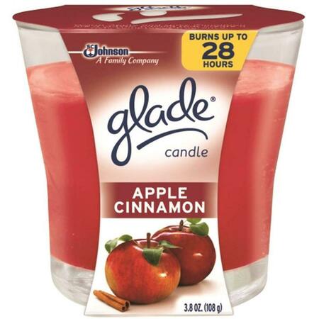 SC JOHNSON Candle Applecinn Glade 3.8oz, 6PK 331553